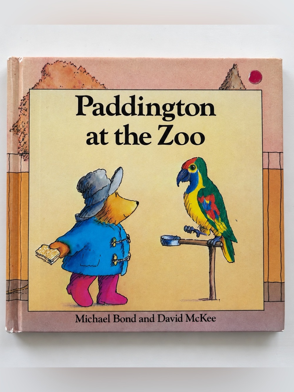 2 for $15 VINTAGE 1985 Paddington at the Zoo Hardcover Book
